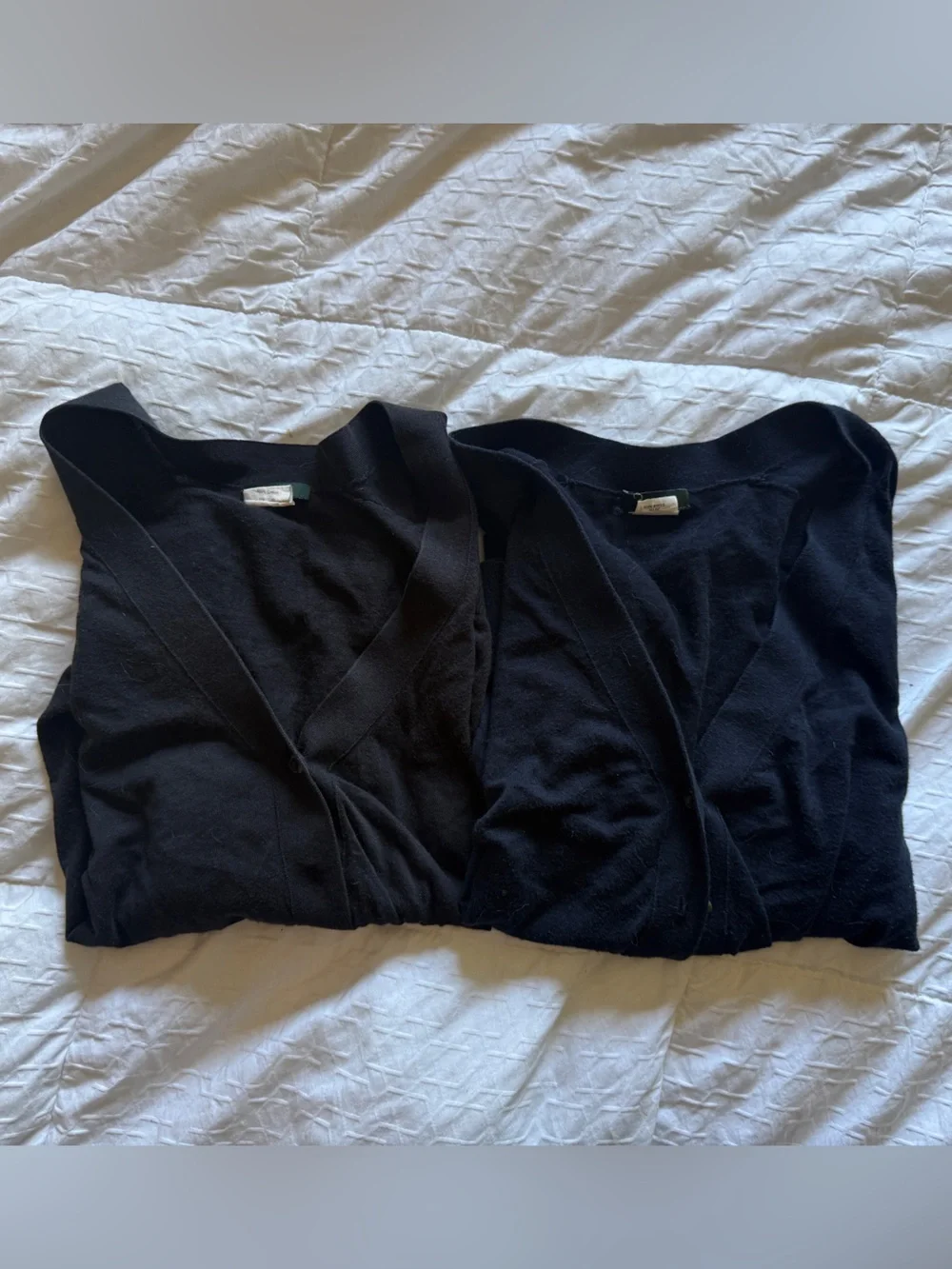 J Crew Set of 2 Cotton Tissue Cardigans XS